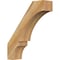 Ekena Millwork 6"W x 22"D x 26"H Balboa Rough Sawn Knee Brace, Western Red Cedar BRC06X22X26BOA00RWR - alternate 1